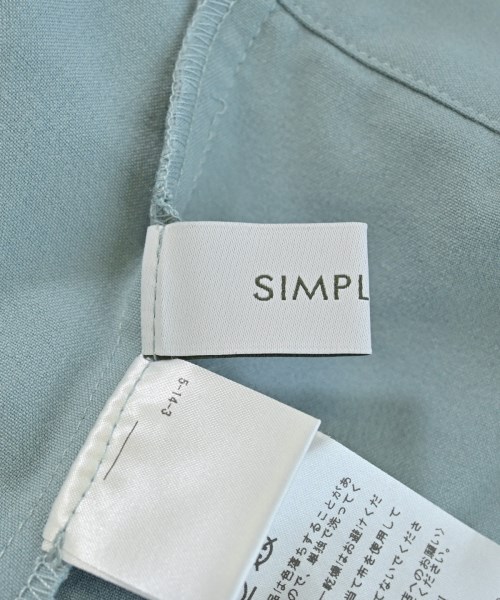 Simplicite（シンプリシテ）スラックス 青 サイズ:-(S位) レディース/2200700601028