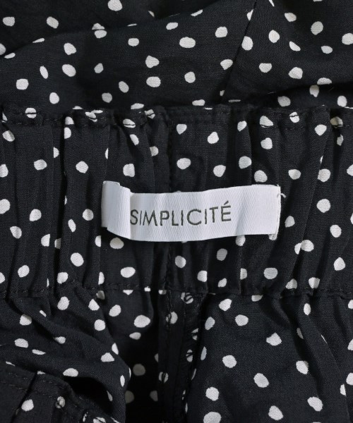 Simplicite（シンプリシテ）その他 黒 サイズ:F レディース/2200700410033