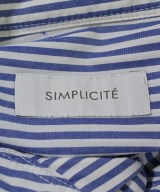 Simplicite（シンプリシテ）カジュアルシャツ 青 サイズ:F レディース/2200705292030