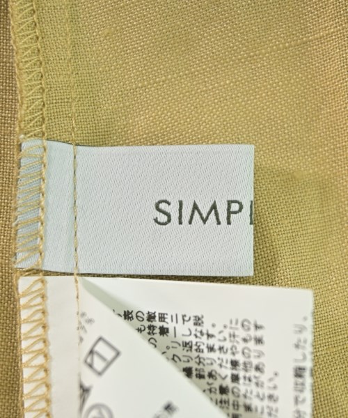 Simplicite（シンプリシテ）ワンピース ベージュ サイズ:F レディース/2200705504140