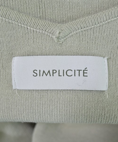 Simplicite（シンプリシテ）カーディガン 緑 サイズ:F レディース/2200705956031