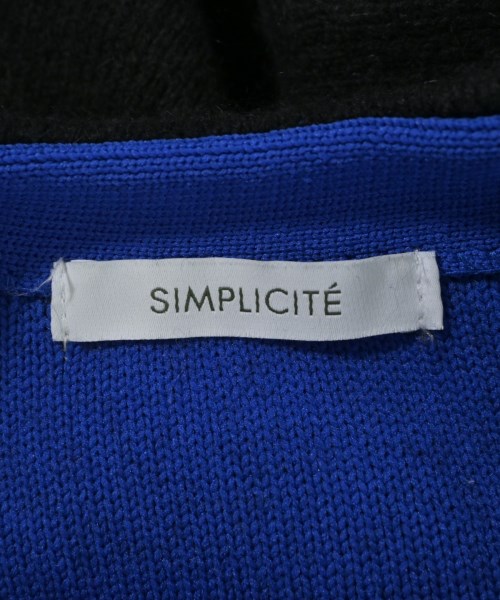 Simplicite（シンプリシテ）カーディガン 黒 サイズ:-(M位) レディース/2200657001049