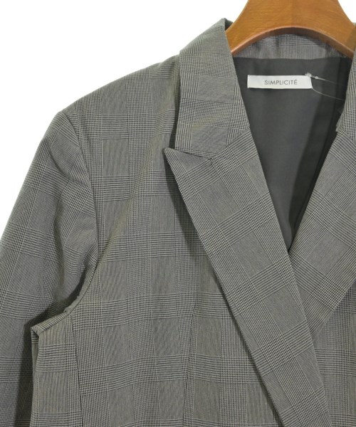 Simplicite（シンプリシテ）ジャケット グレー サイズ:F レディース/2200660097022