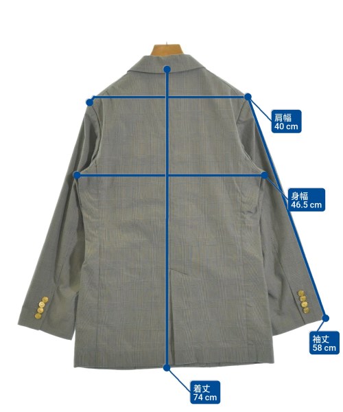 Simplicite（シンプリシテ）ジャケット グレー サイズ:F レディース/2200660097022