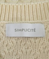 Simplicite（シンプリシテ）ニット・セーター 白 サイズ:F レディース/2200660645018