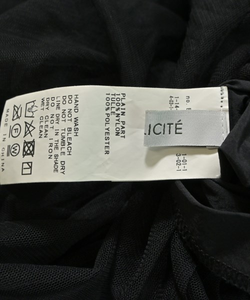 Simplicite（シンプリシテ）ロング・マキシ丈スカート 黒 サイズ:-(M位) レディース/2200663004027