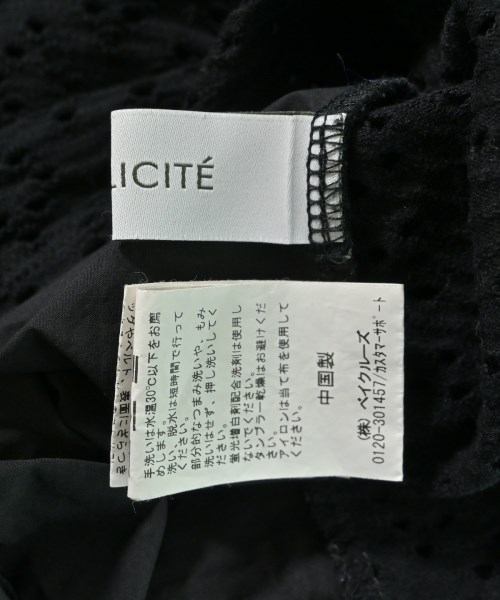 Simplicite（シンプリシテ）ベスト 黒 サイズ:F レディース/2200663004102