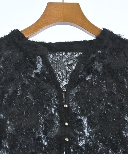 Simplicite（シンプリシテ）ブラウス 黒 サイズ:F レディース/2200661584040