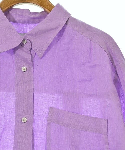 Simplicite（シンプリシテ）カジュアルシャツ 紫 サイズ:F レディース/2200662361015