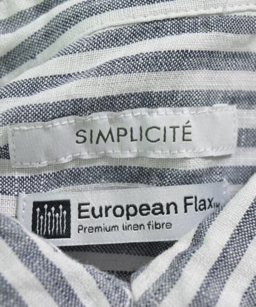 Simplicite（シンプリシテ）カジュアルシャツ 白 サイズ:F レディース/2200661521021