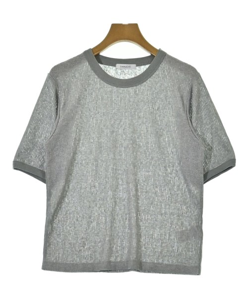 Simplicite(シンプリシテ)Tシャツ・カットソー グレー サイズ:-(XL位)/2200663665082
