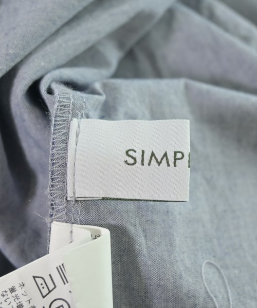 Simplicite（シンプリシテ）カジュアルシャツ 青 サイズ:F レディース/2200661045046
