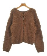 Simplicite（シンプリシテ）ニット・セーター 茶 サイズ:F レディース/2200665044175