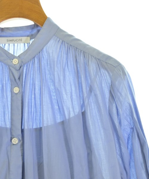 Simplicite（シンプリシテ）ワンピース 青 サイズ:F レディース/2200664461096