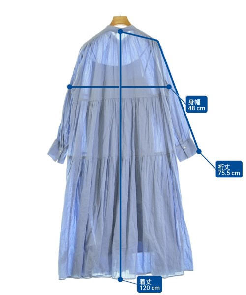 Simplicite（シンプリシテ）ワンピース 青 サイズ:F レディース/2200664461096