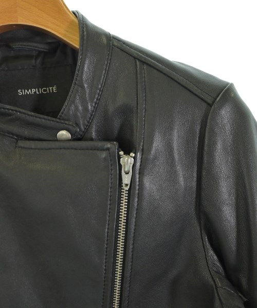 Simplicite（シンプリシテ）ライダース 黒 サイズ:M メンズ/2200662932024