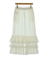 Simplicite（シンプリシテ）ロング・マキシ丈スカート 白 サイズ:-(M位) レディース/2200669038064