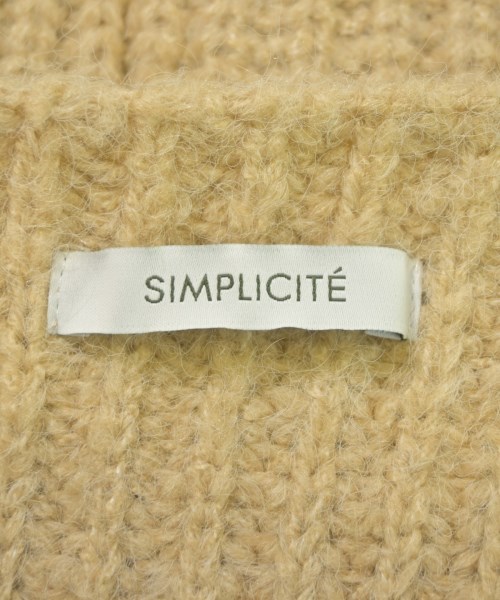 Simplicite（シンプリシテ）カーディガン ベージュ サイズ:F レディース/2200669097023