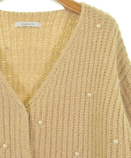 Simplicite（シンプリシテ）カーディガン ベージュ サイズ:F レディース/2200669097023