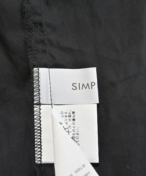 Simplicite（シンプリシテ）カジュアルシャツ 黒 サイズ:F レディース/2200669293036