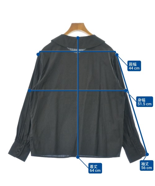 Simplicite（シンプリシテ）カジュアルシャツ 黒 サイズ:F レディース/2200669293036