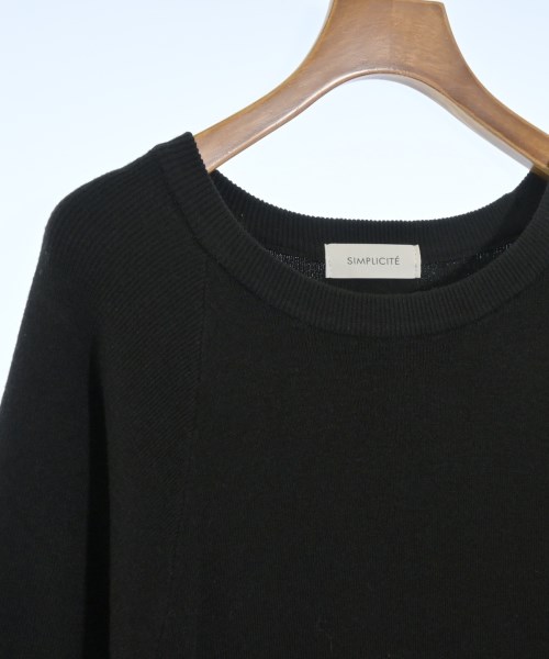 Simplicite（シンプリシテ）ワンピース 黒 サイズ:-(S位) レディース/2200665082030