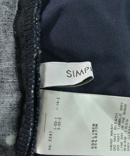 Simplicite（シンプリシテ）その他 紺 サイズ:F レディース/2200667201026