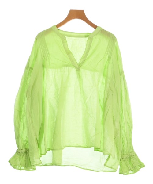 Simplicite(シンプリシテ)ブラウス 緑 サイズ:F/2200656412051