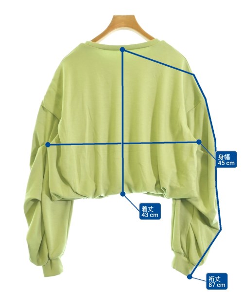 Simplicite（シンプリシテ）Tシャツ・カットソー 緑 サイズ:F レディース/2200662513131