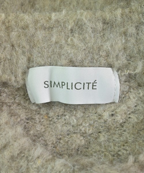 Simplicite（シンプリシテ）カーディガン ベージュ サイズ:F レディース/2200667855038