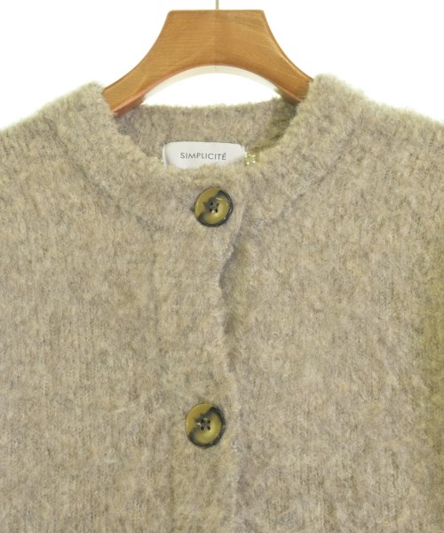 Simplicite（シンプリシテ）カーディガン ベージュ サイズ:F レディース/2200667855038