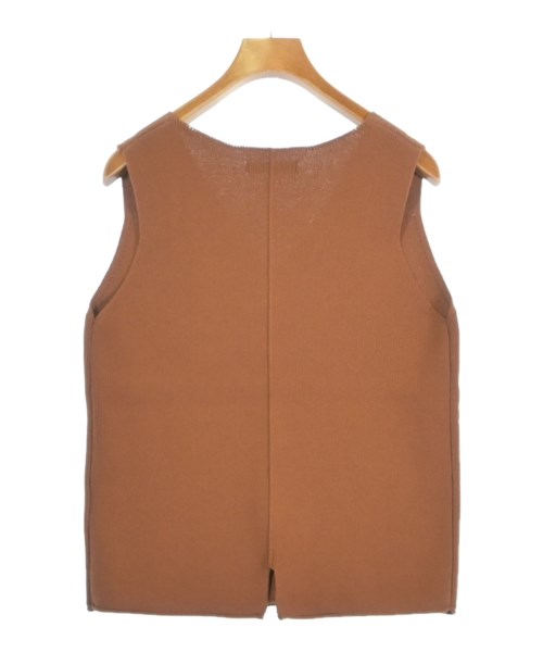 Simplicite（シンプリシテ）ベスト 茶 サイズ:F レディース/2200668198035