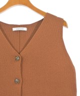 Simplicite（シンプリシテ）ベスト 茶 サイズ:F レディース/2200668198035