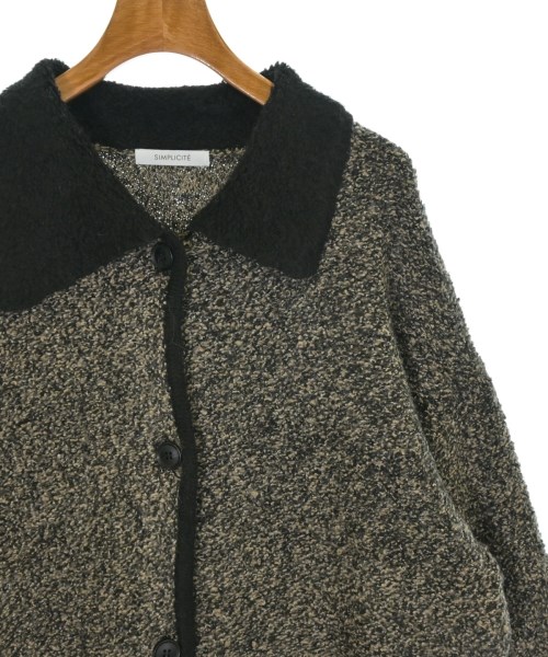 Simplicite（シンプリシテ）ジャケット 黒 サイズ:F レディース/2200669458091
