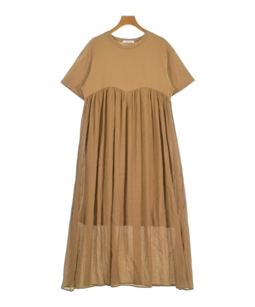 Simplicite(シンプリシテ)ワンピース 茶 サイズ:F/2200668815048
