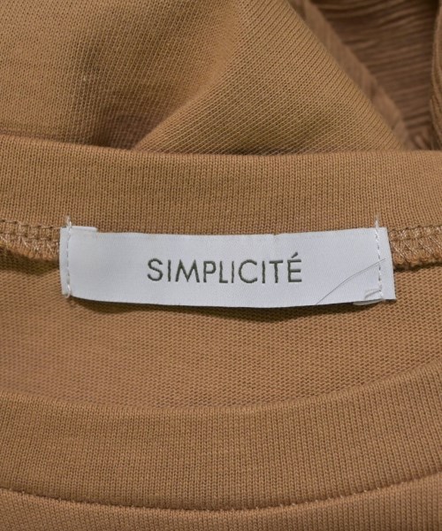 Simplicite（シンプリシテ）ワンピース 茶 サイズ:F レディース/2200668815048