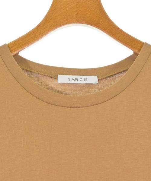 Simplicite（シンプリシテ）ワンピース 茶 サイズ:F レディース/2200668815048