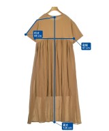 Simplicite（シンプリシテ）ワンピース 茶 サイズ:F レディース/2200668815048