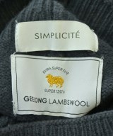 Simplicite（シンプリシテ）ニット・セーター グレー サイズ:F レディース/2200724907021