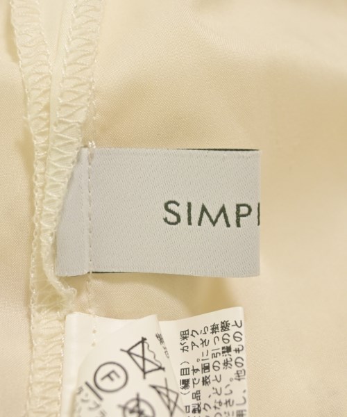 Simplicite（シンプリシテ）ロング・マキシ丈スカート 白 サイズ:M レディース/2200727247094