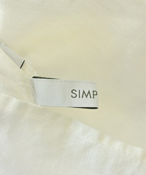 Simplicite（シンプリシテ）カジュアルシャツ 白 サイズ:F レディース/2200730607038