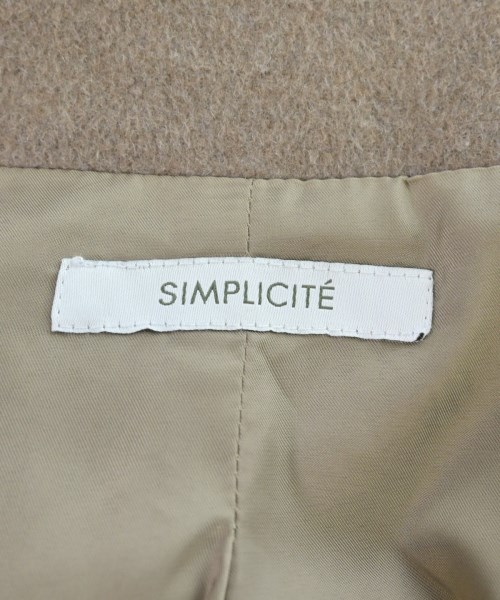 Simplicite（シンプリシテ）チェスターコート 茶 サイズ:M レディース/2200724359011