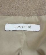Simplicite（シンプリシテ）チェスターコート 茶 サイズ:M レディース/2200724359011