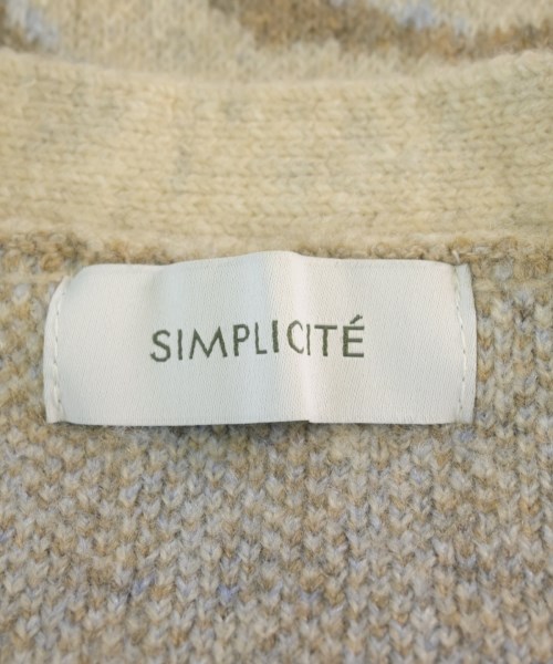 Simplicite（シンプリシテ）カーディガン ベージュ サイズ:F レディース/2200727766021