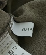 Simplicite（シンプリシテ）ブラウス 茶 サイズ:F レディース/2200727007063
