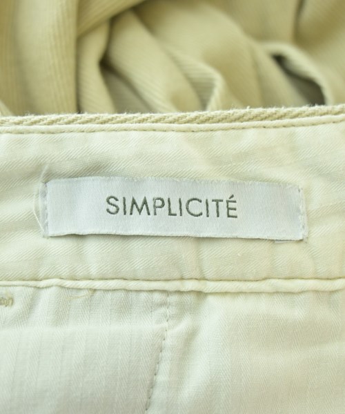 Simplicite（シンプリシテ）その他 ベージュ サイズ:S レディース/2200727812049