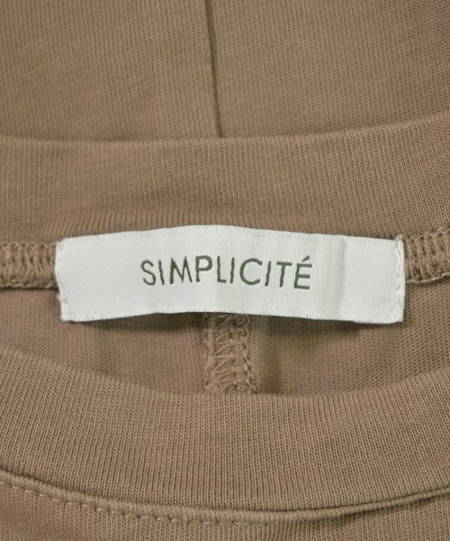 Simplicite（シンプリシテ）ノースリーブ 茶 サイズ:F レディース/2200734118158