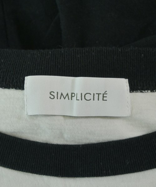 Simplicite（シンプリシテ）Tシャツ・カットソー 白 サイズ:F レディース/2200717077045