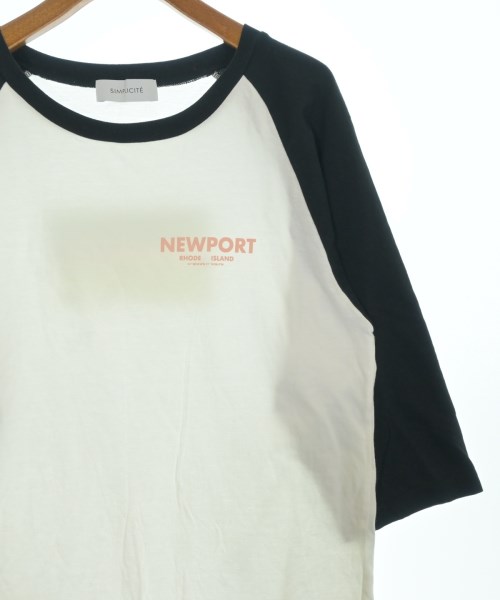 Simplicite（シンプリシテ）Tシャツ・カットソー 白 サイズ:F レディース/2200717077045