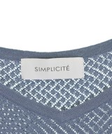 Simplicite（シンプリシテ）ワンピース 青 サイズ:F レディース/2200717077069